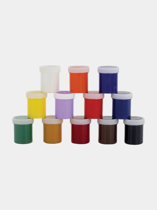 BRAUBERG ART CLASSIC badiiy guash, 40 ml dan bankalardagi 12 xil rangli to‘plam, 191586