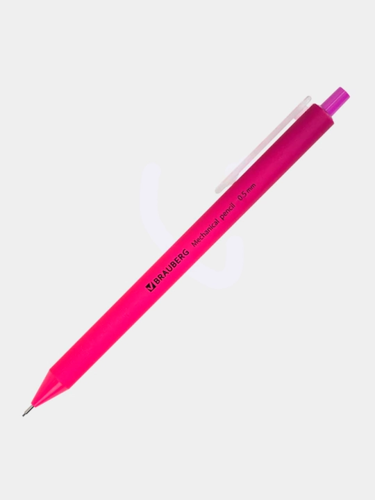 Mexanik qalam 0,5 mm, BRAUBERG SOFT GRADE, soft-touch korpus assortimenti, 3 dona