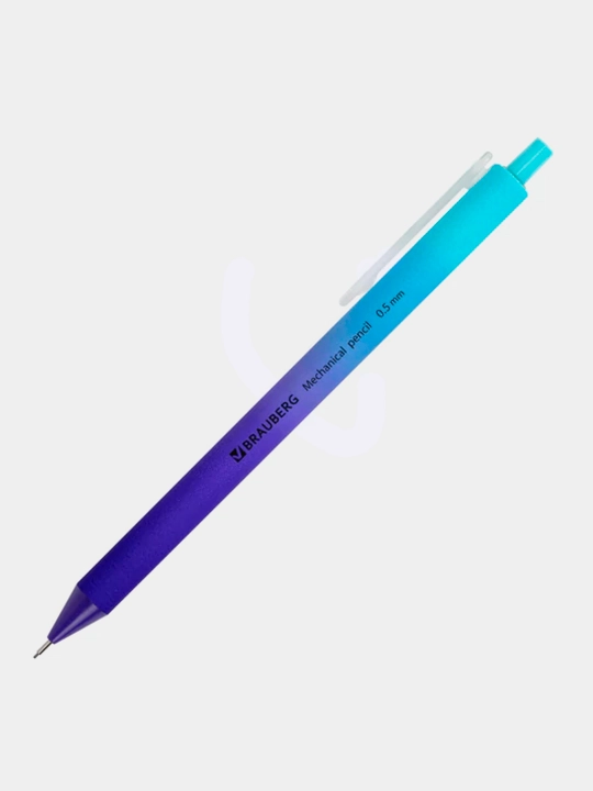 Mexanik qalam 0,5 mm, BRAUBERG SOFT GRADE, soft-touch korpus assortimenti, 3 dona
