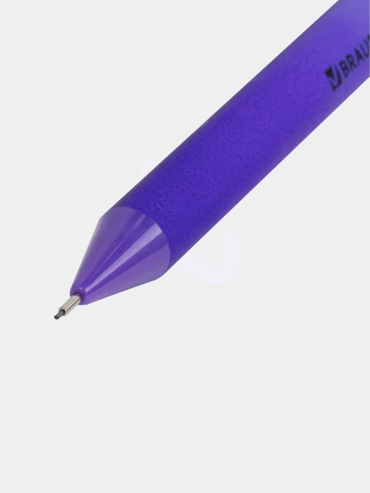 Mexanik qalam 0,5 mm, BRAUBERG SOFT GRADE, soft-touch korpus assortimenti, 3 dona