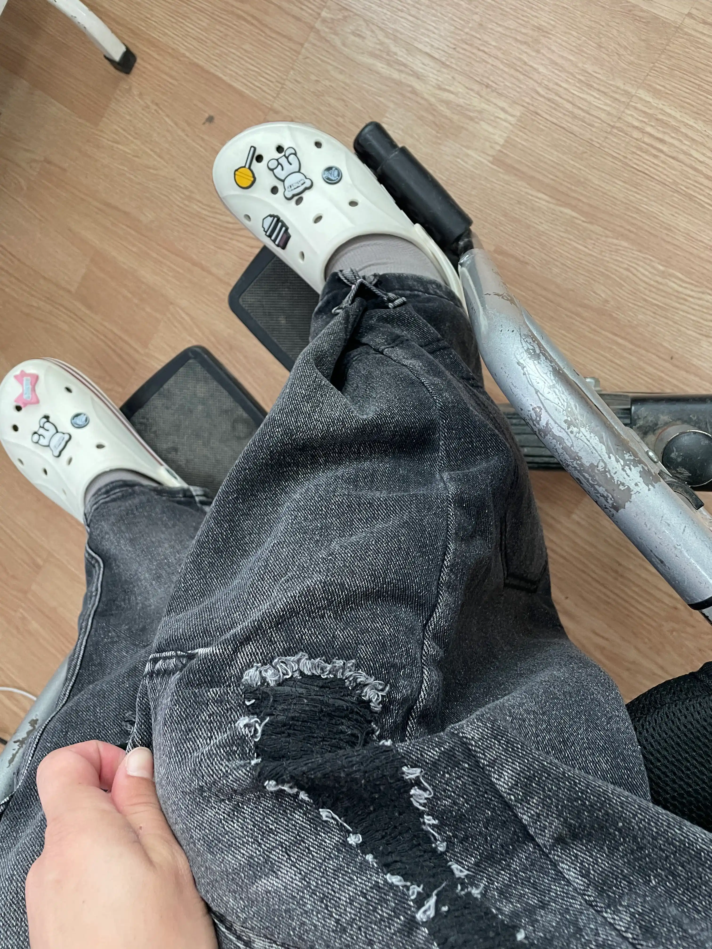 Jinsi baggy oversize Y2K