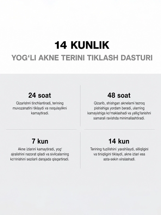 SKINEVER 2% Salitsil kislotali akne va husnbuzarlarga qarshi zardob