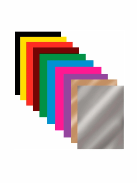 A4 rangli qog'oz, 2tomonlama ofset,, 16 varaq, 10 rang, steplerlangan,BRAUBERG, 200x275 mm