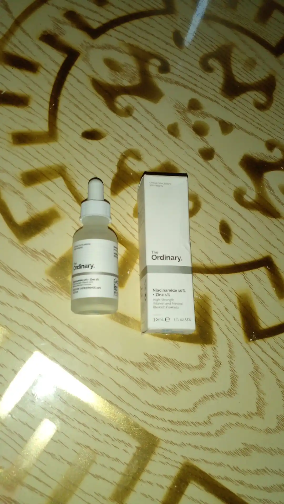 Сыворотка для лица The Ordinary с ниацинамидом 10% + цинком 1%, против морщин, 30 мл