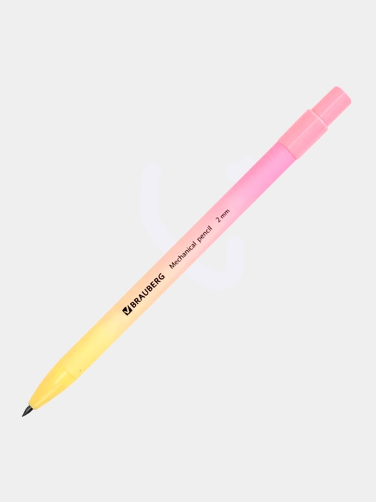 Mexanik tsilindrsimon qalam 2 mm, GRADE PASTEL, charx, korpus assortimenti, 3 dona