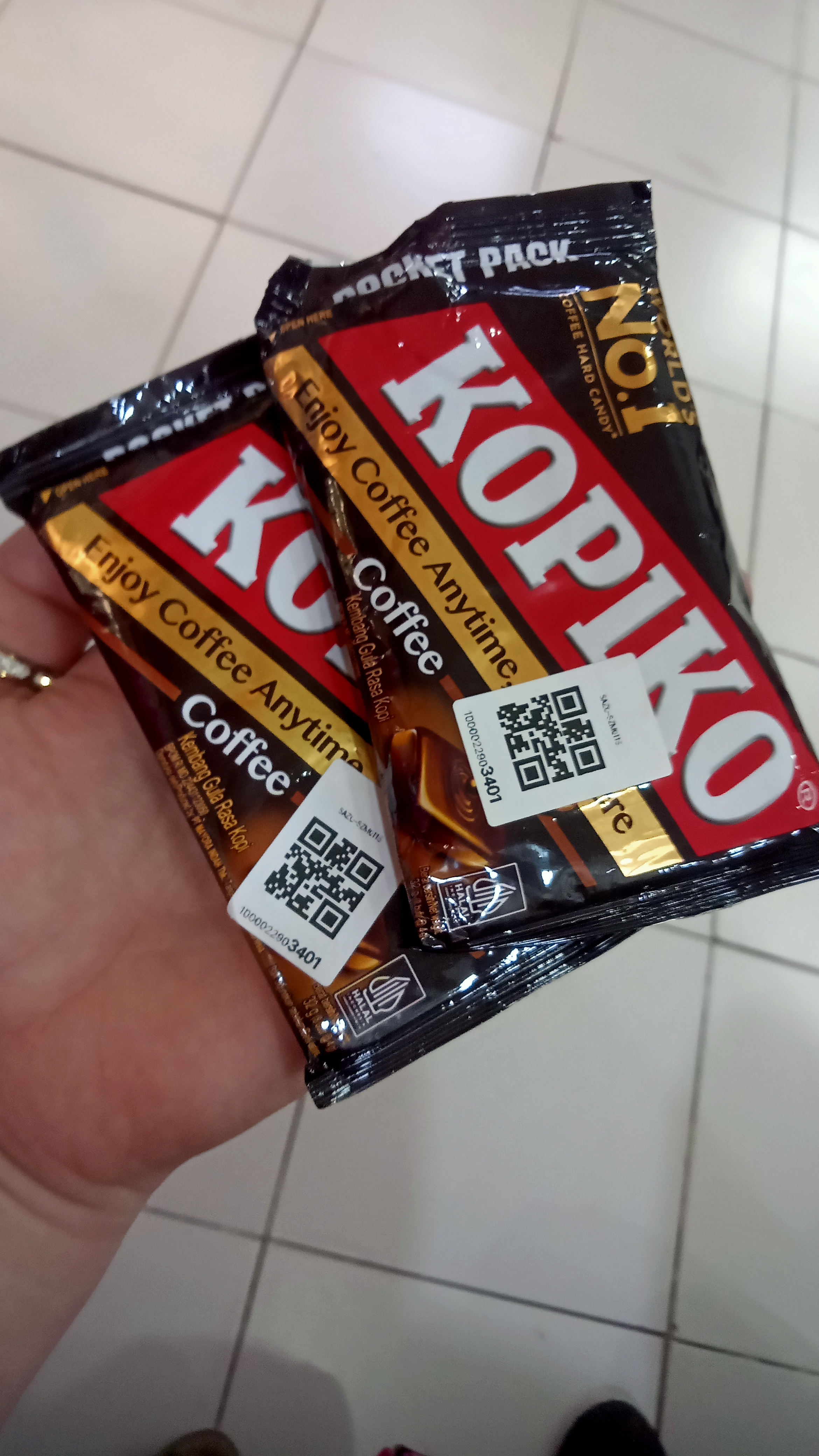 Конфеты со вкусом кофе "Kopiko", 32 г