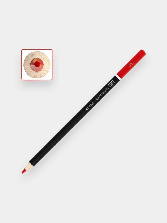 BRAUBERG ART CLASSIC rangli badiiy qalamlari, 36 xil rangda, yumshoq grifel 3,3 mm, 181538