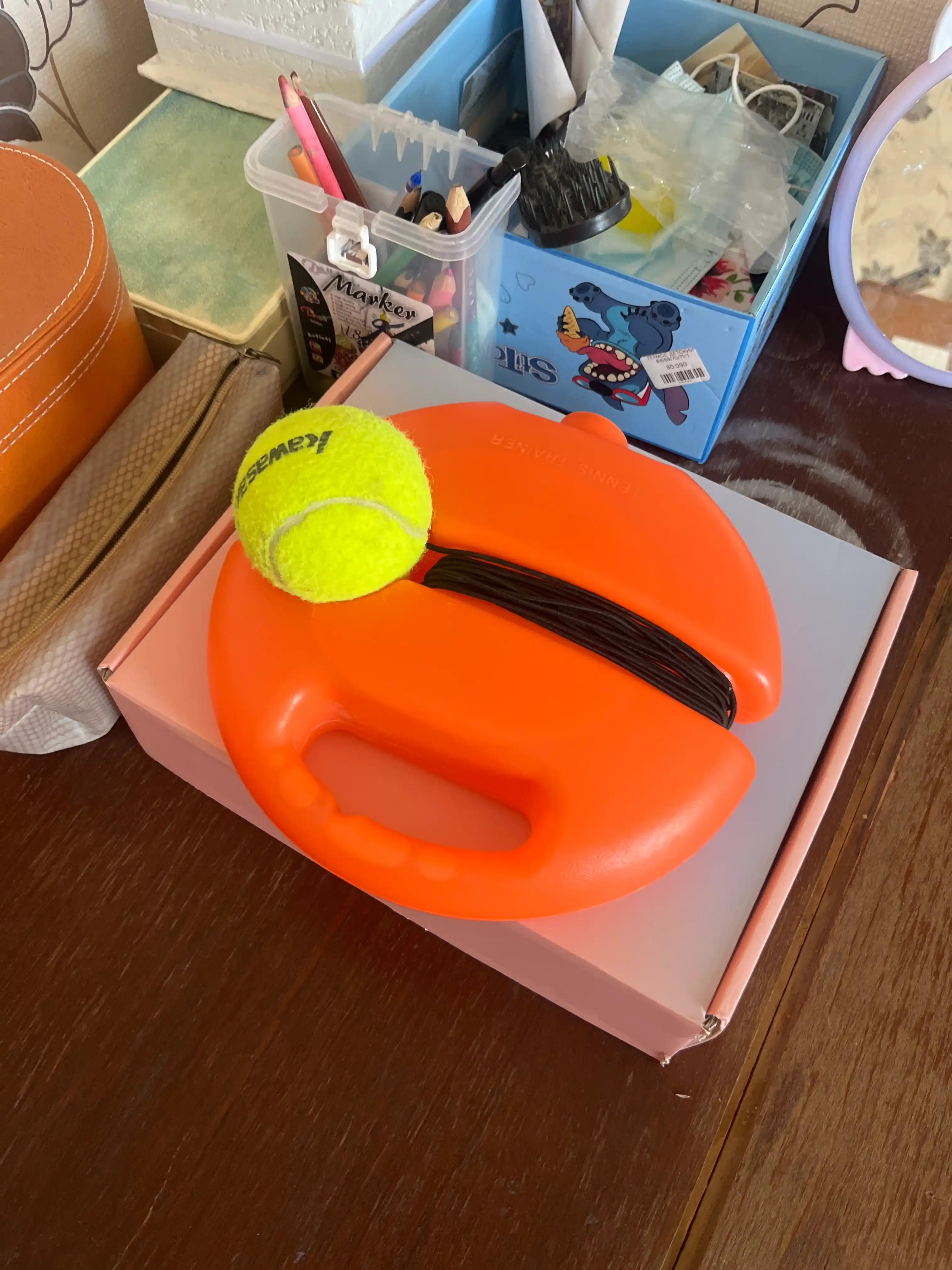 Tennis mashqi 1 ta asos+ 2 ta to'p, mustahkam va uzoq umr ko'radigan
