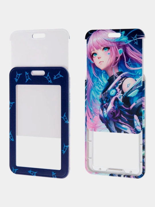FUNSTER vertikal nishoni (85x54 mm), qisqichli ruletka bilan