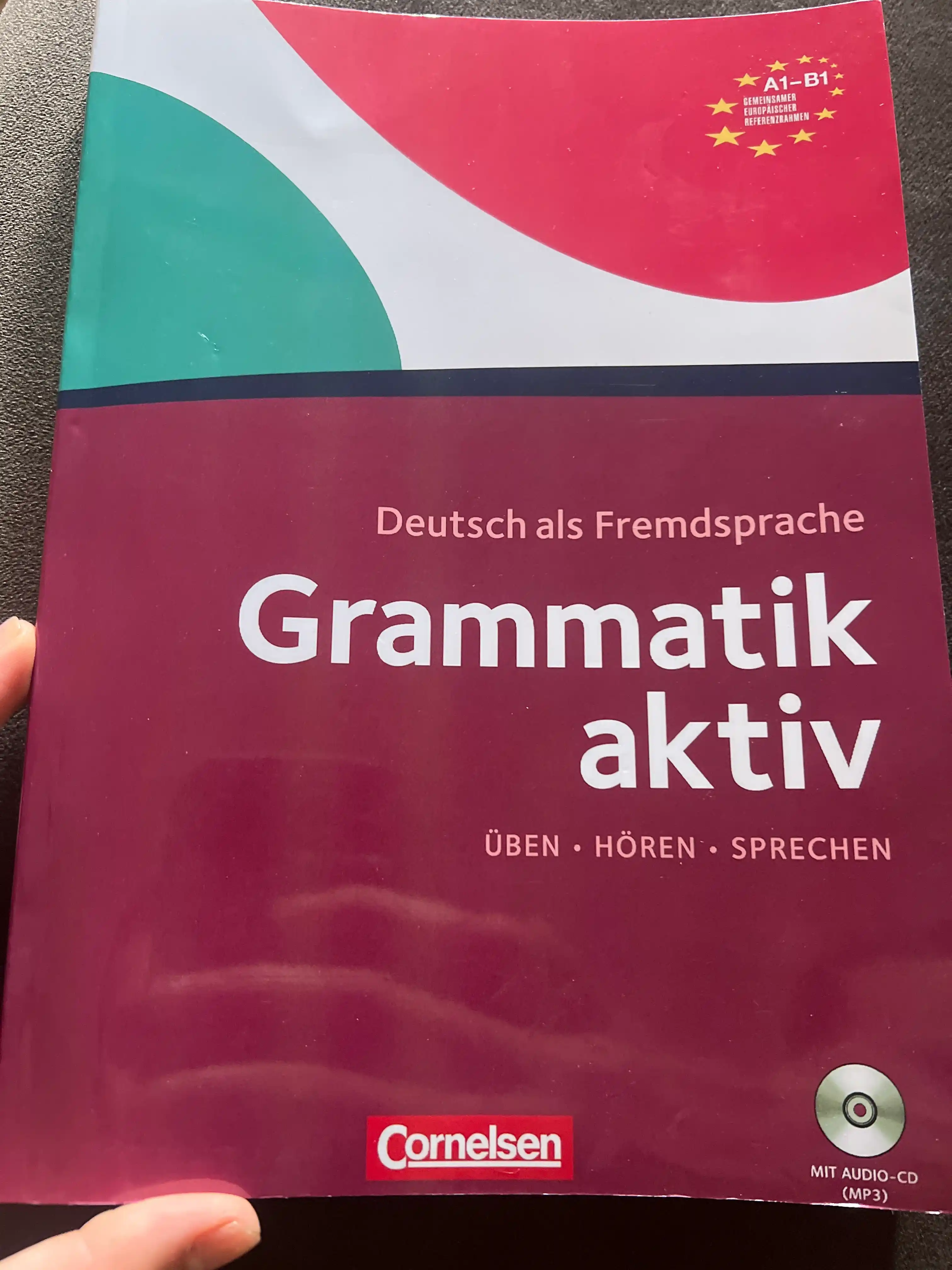Grammatik aktiv A1-B1, учебник по грамматике немецкого языка в формате A4