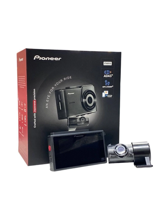 Videoregistrator, PIONEER VREC-H520DC, 3 dyuymli IPS ekran, 2K va orqa 1080p bilan