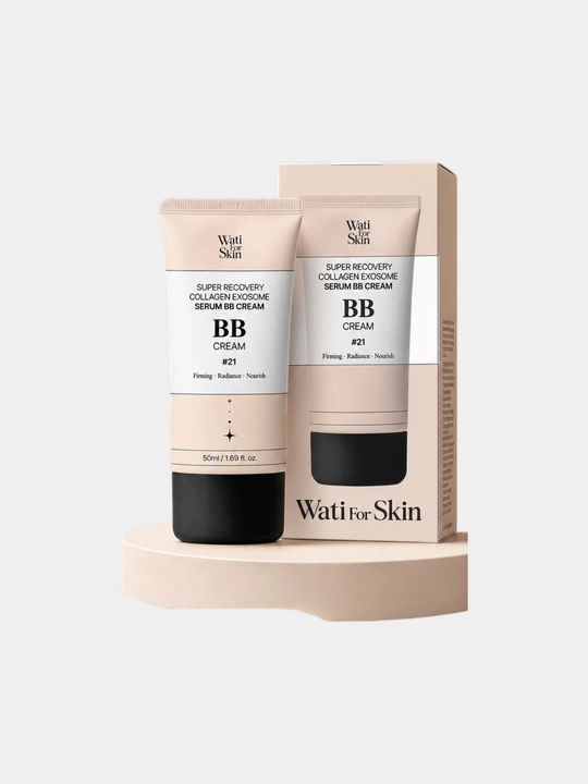 Wati for Skin Super Recovery Collagen Exosome Serum BB Cream, сыворотка-BB-крем № 21 50 мл