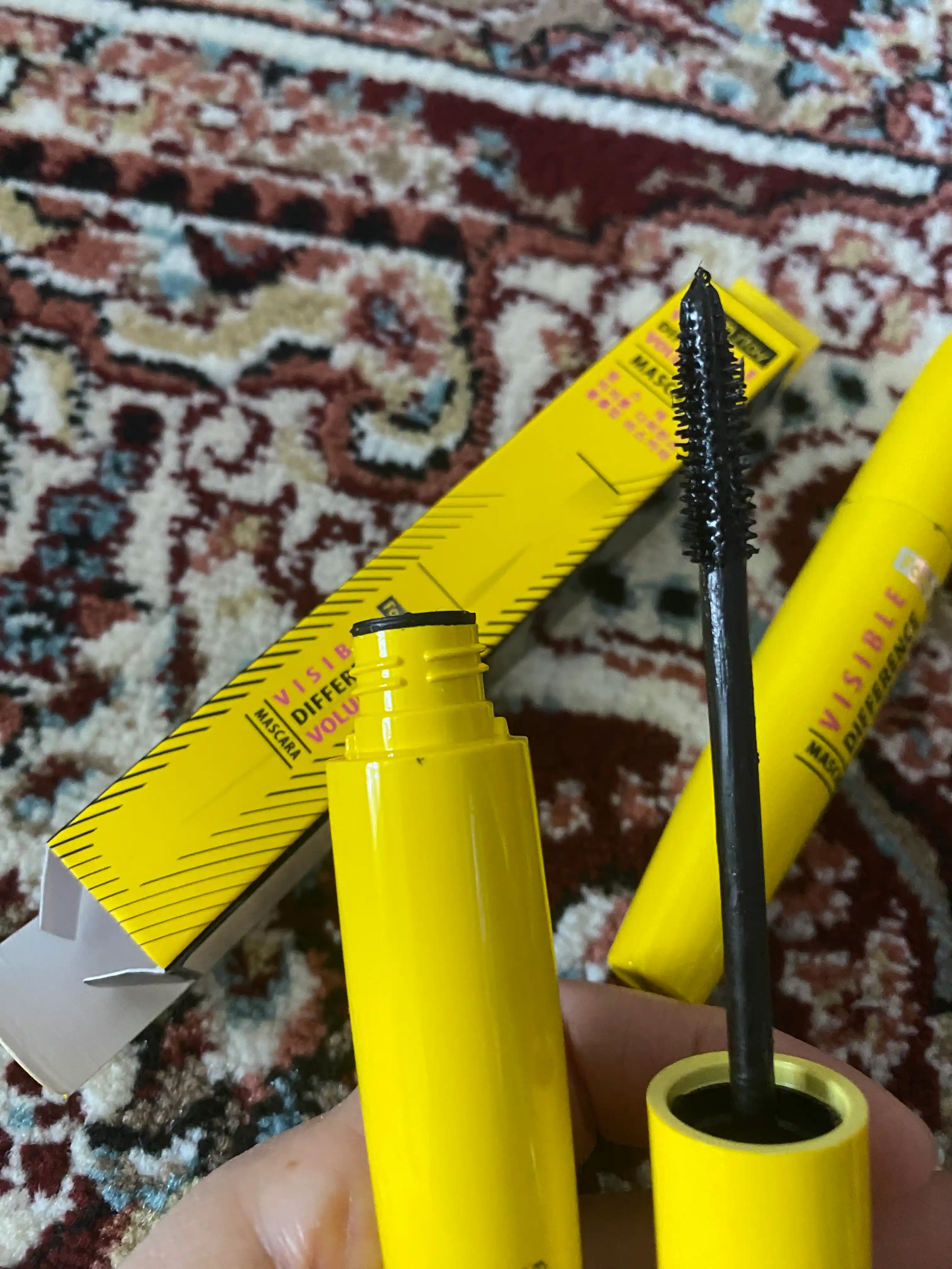 FarmStay Visible Difference Volume Up Mascara Korea - Hajm uchun gipoallergen tush