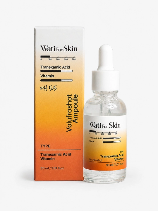 Wati for Skin Tranexamic Acid Vitamin Volufroshot Ampoule осветляющая ампула для лица, 30 мл