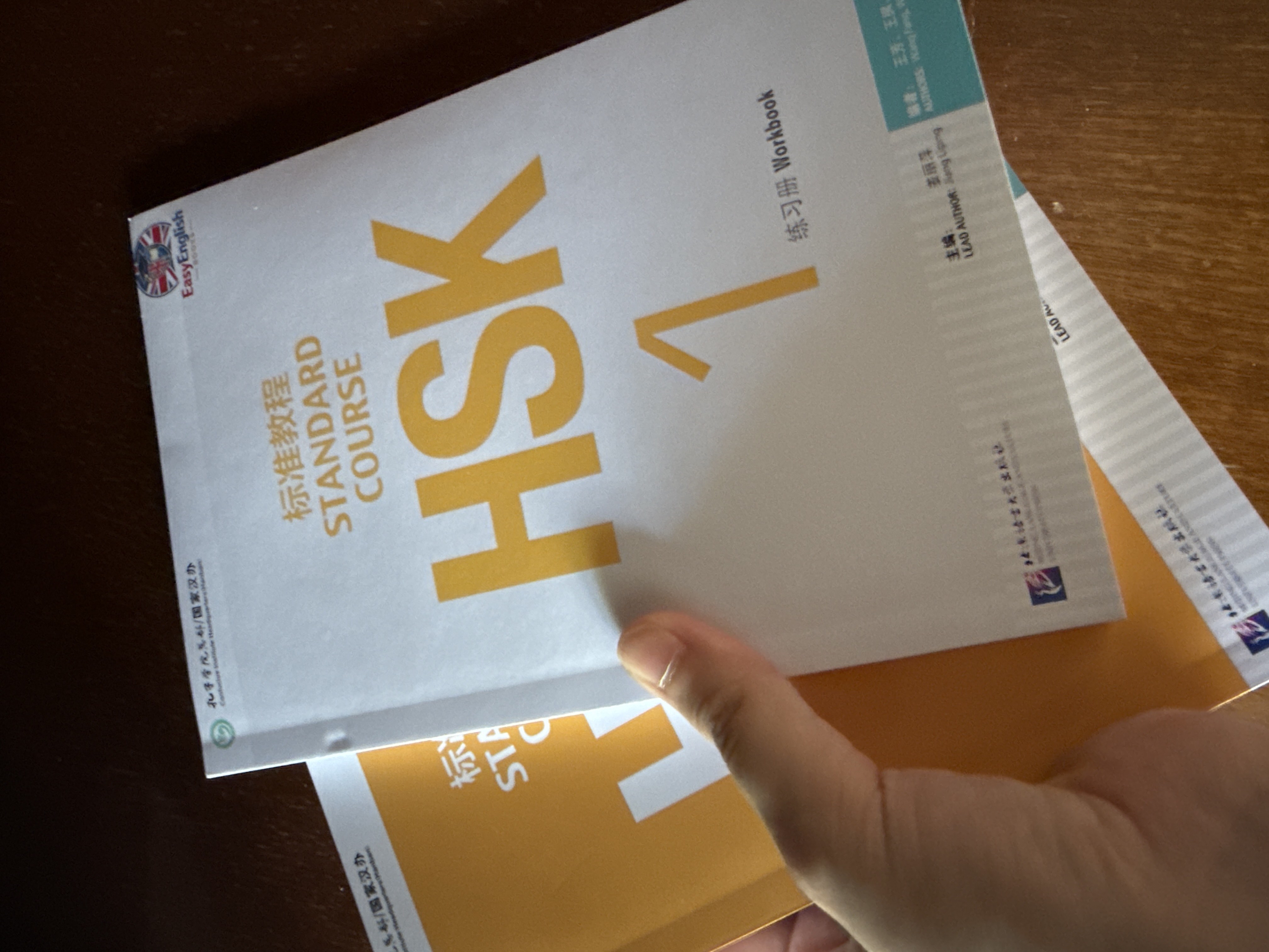 HSK Standard Course 1,2,3, Student's book+Workbook A5 va A4 formatda Jiang Liping