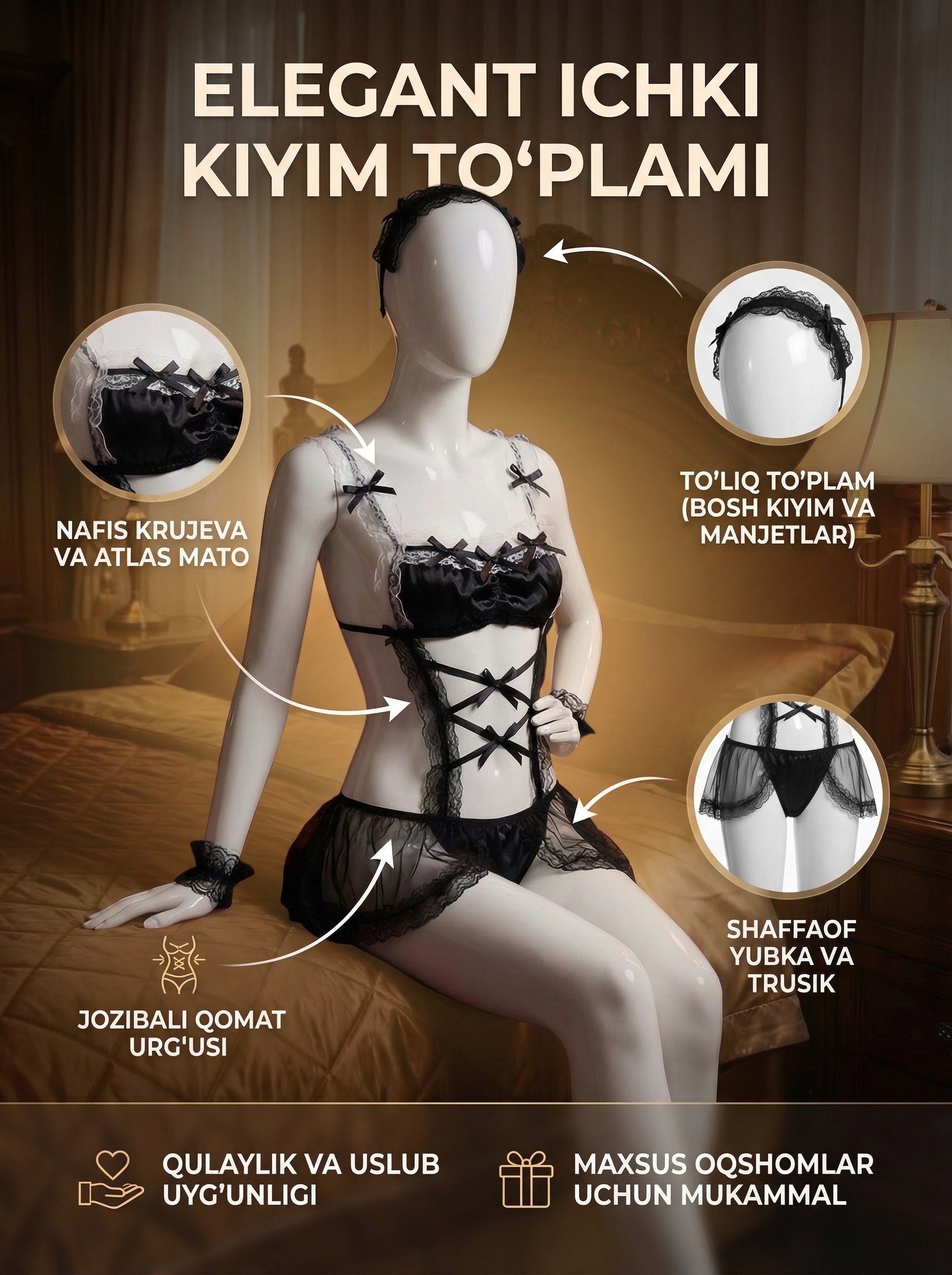 Penyuar, ayollar tungi kiyimi - 