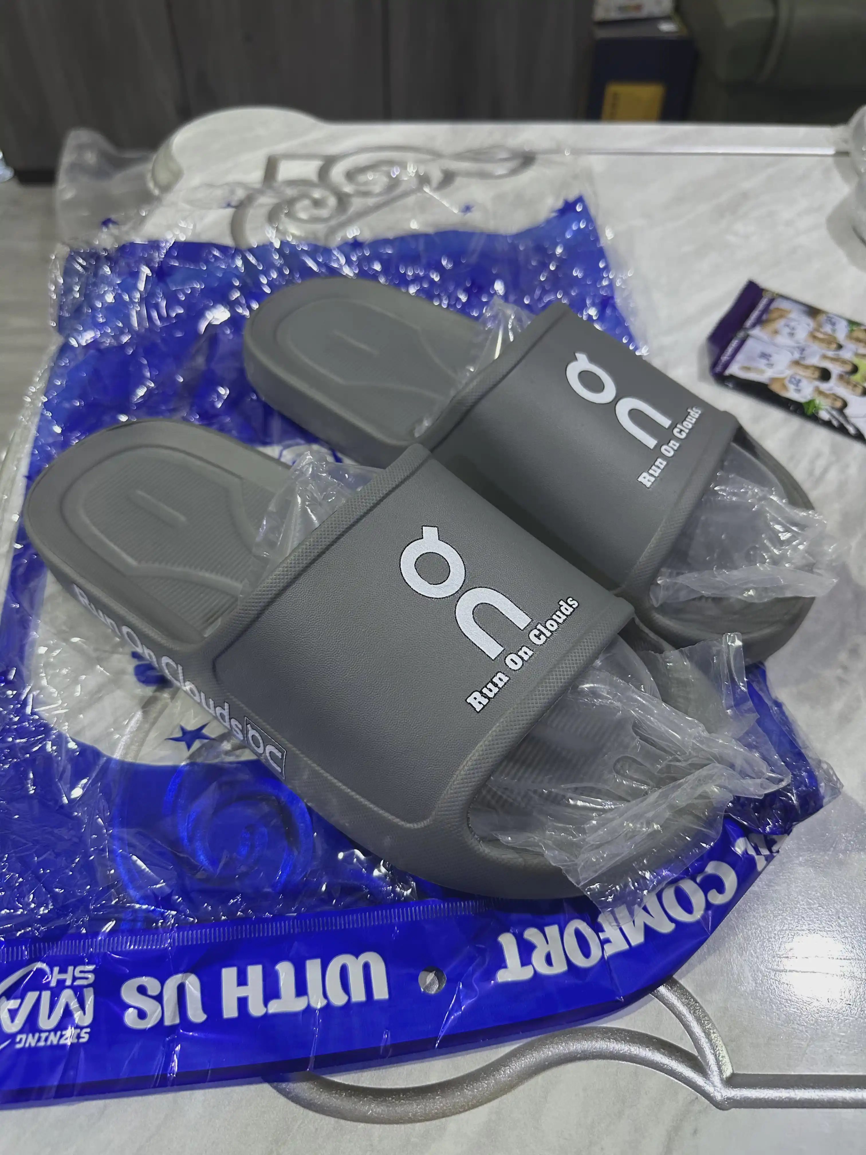 Erkaklar shippagi, yozgi poyabzal, yumshoq shifer, ko‘cha shippagi, yengil tagcharm 41-44