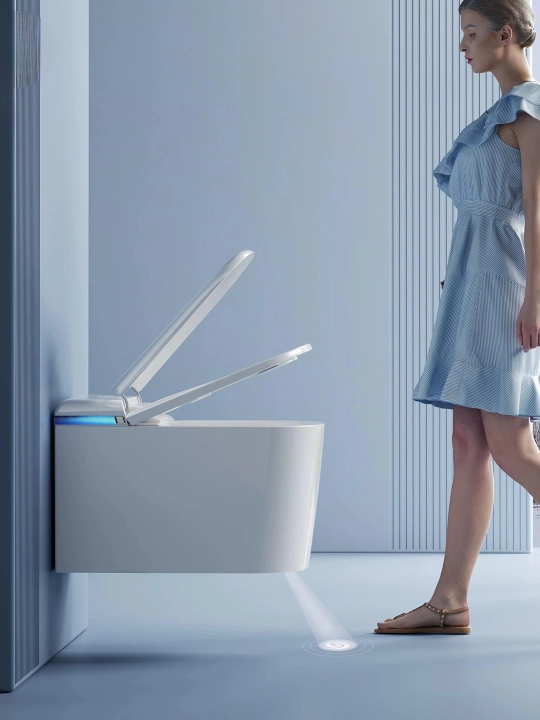 OSSO-G55 osma smart unitaz-bide, yoritish va yuvish funksiyasi bilan