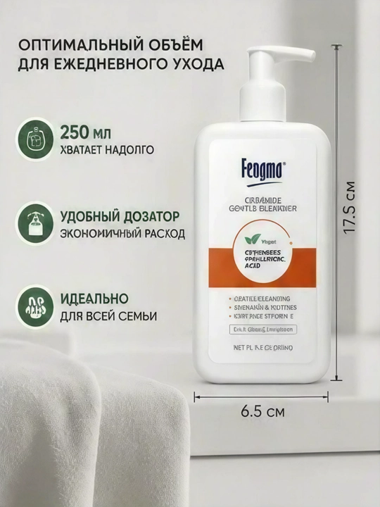 Fengma neyron seramid muloyim tozalovchi ko'pik mus 250 ml