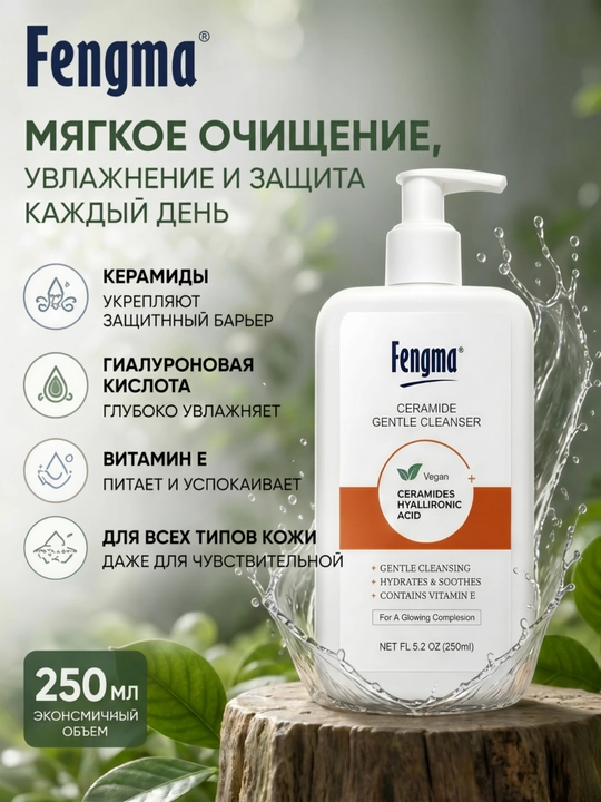 Fengma neyron seramid muloyim tozalovchi ko'pik mus 250 ml