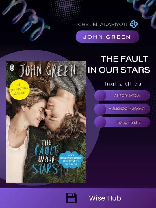 Книга The fault in our stars, John Green, на английском - 
