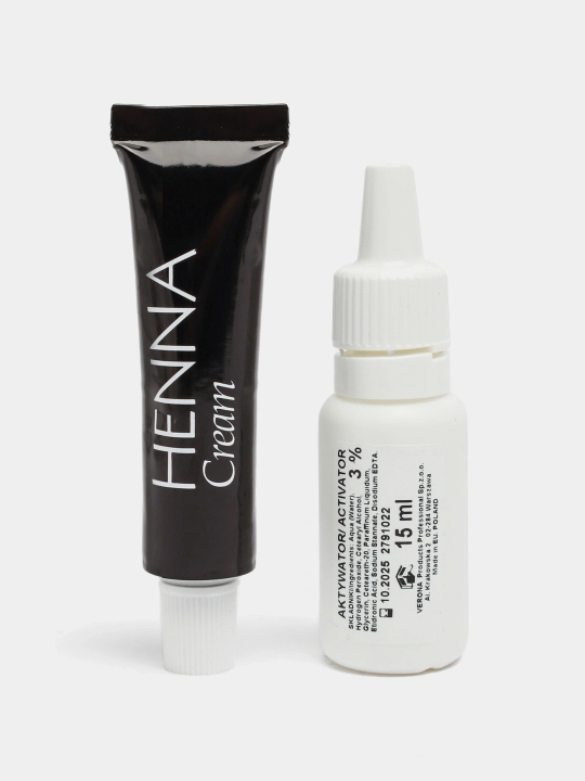 Qosh uchun tabiy krem-kraska Ryana eyebrow henna, tabiiy xina
