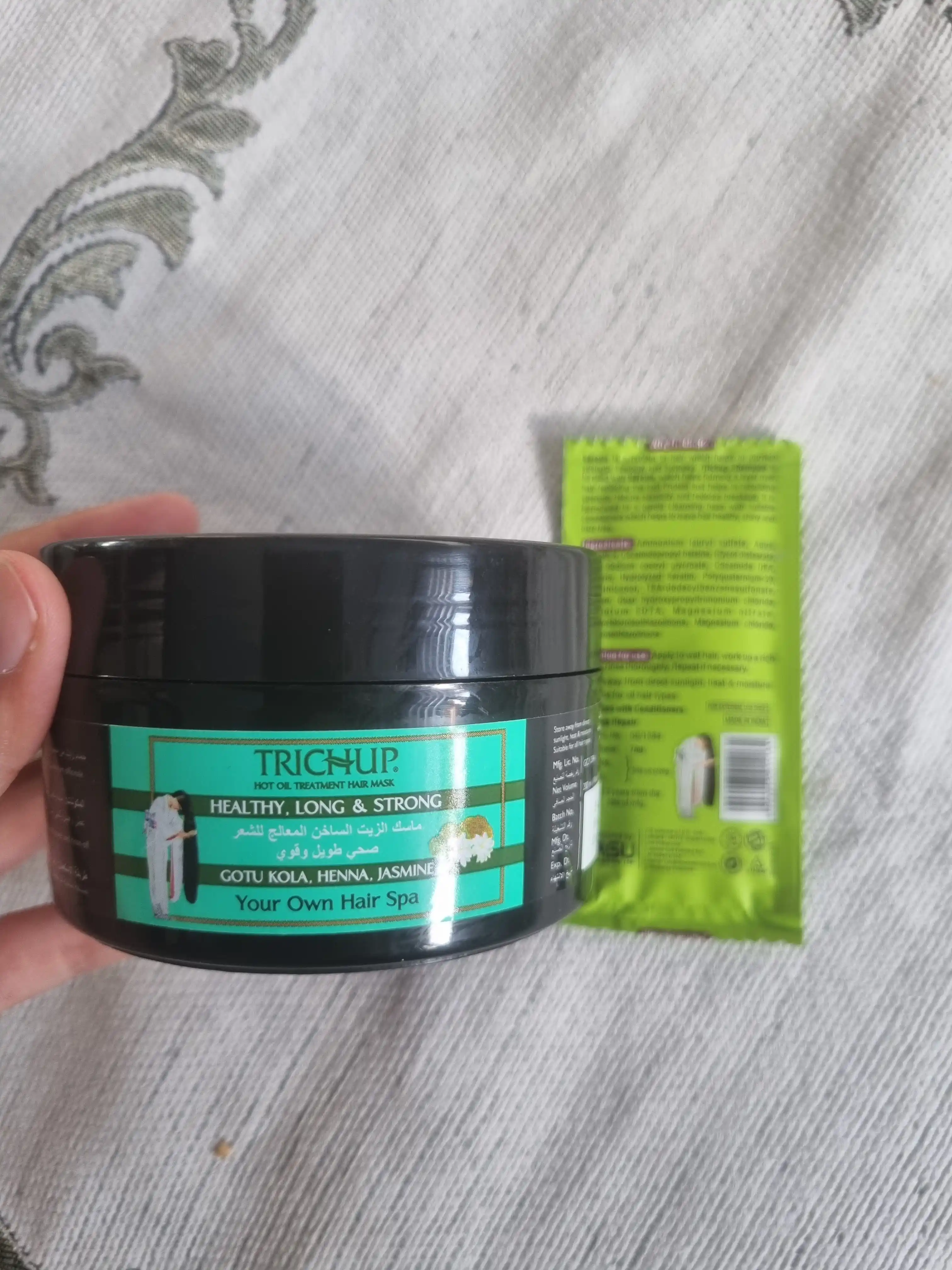 Trichup Hot Oil Treatment soch uchun issiq moyli niqob - Healthy Long & Strong, 200 ml