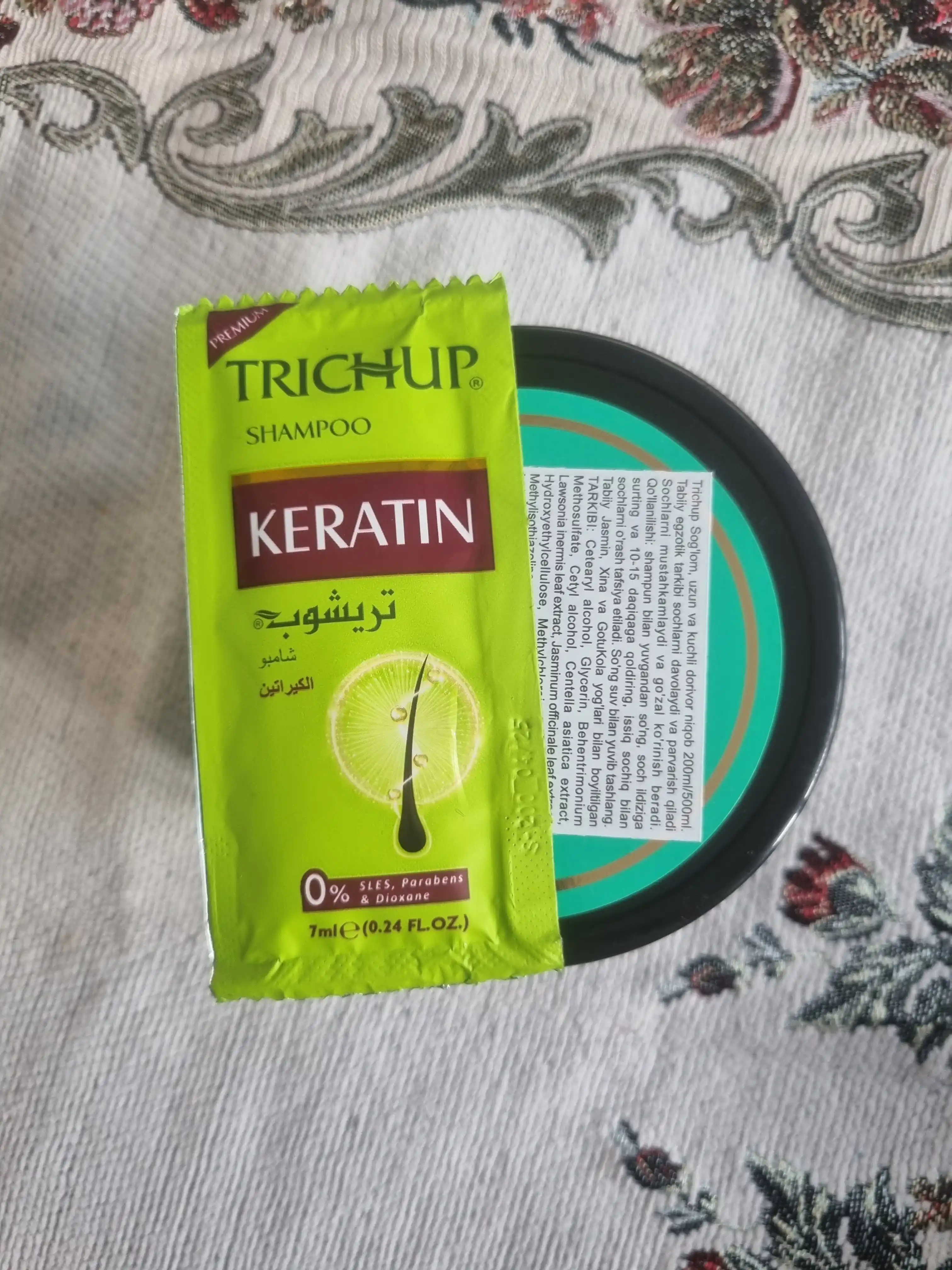 Trichup Hot Oil Treatment soch uchun issiq moyli niqob - Healthy Long & Strong, 200 ml