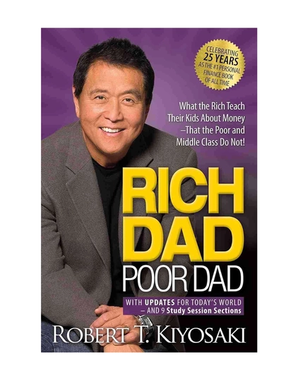 Rich Dad Poor Dad, Robert T. Kiyosaki, английский язык