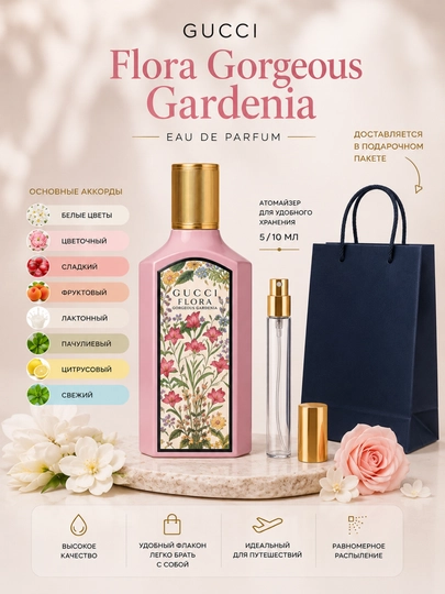 Парфюмерная вода Gucci Flora Gorgeous Gardenia