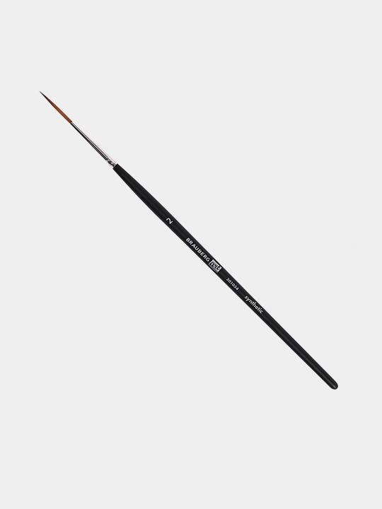 Кисти художественные набор 3 штуки, синтетика (лайнеры  № 0, 1, 2 ) BRAUBERG ART, 201034