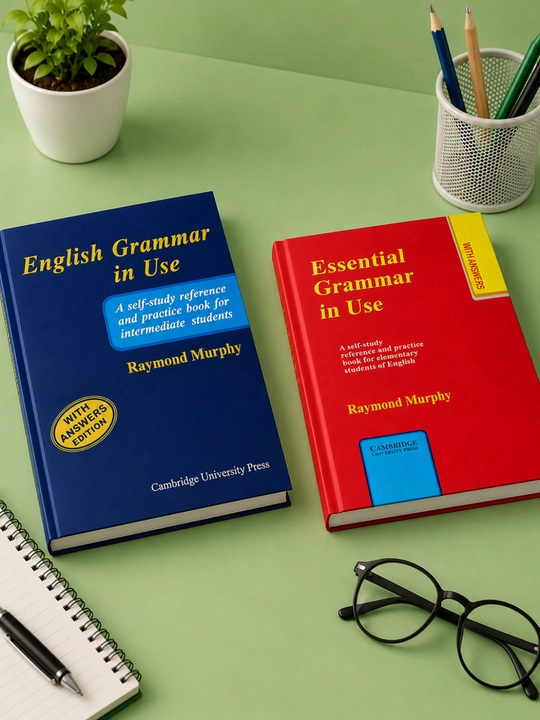 Комплект книг English Grammar in Use и Essential Grammar in Use по английской грамматике - 