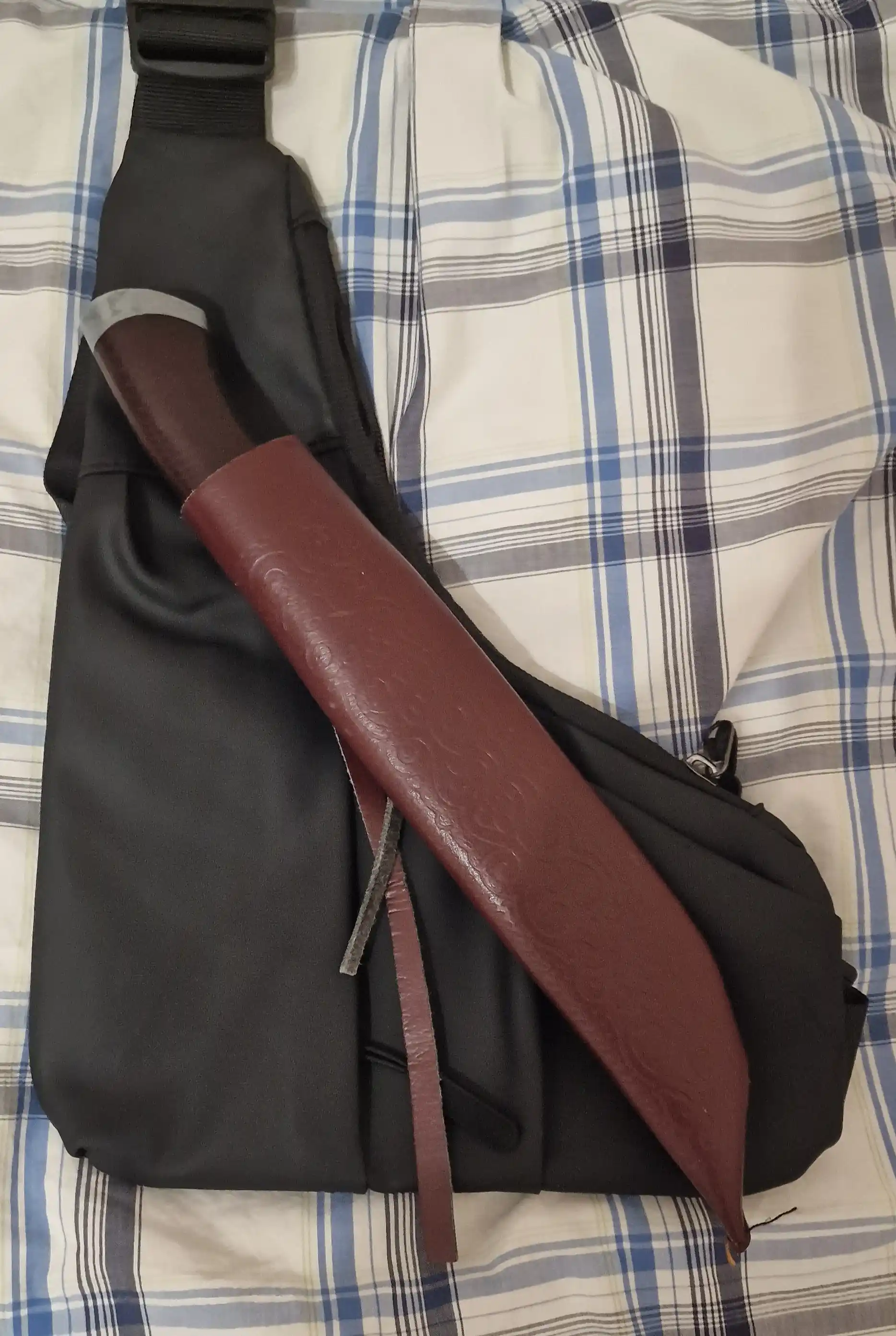 Мужская сумка через плечо sling bag водоотталкивающая повседневная