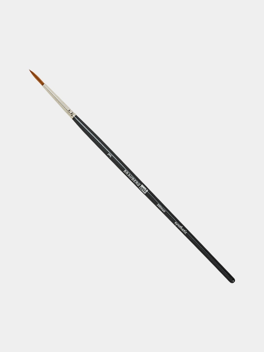 Кисти художественные набор 5 шт синтетика BRAUBERG ART № 1-12, 200960