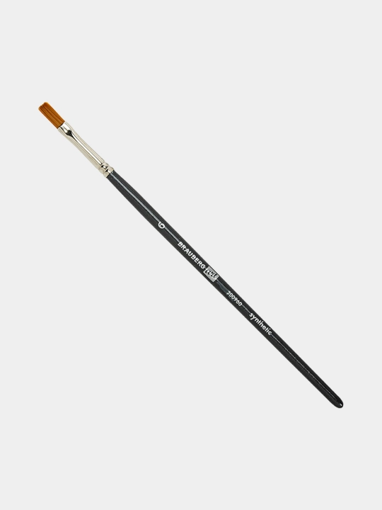 Кисти художественные набор 5 шт синтетика BRAUBERG ART № 1-12, 200960