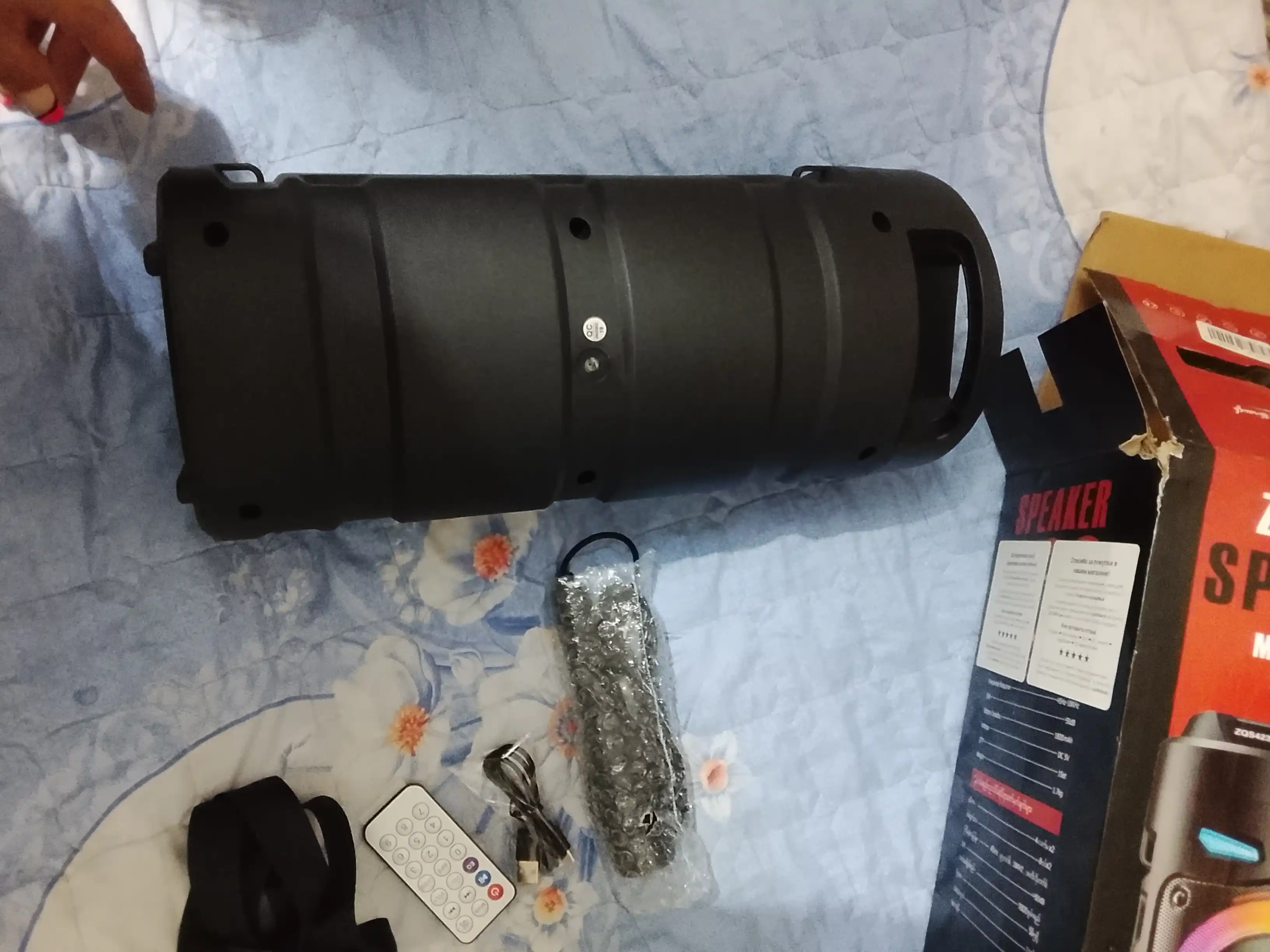 Kalonka karaoke, Bluetooth simsiz portativ dinamik, mikrofonli musiqa kalonkasi