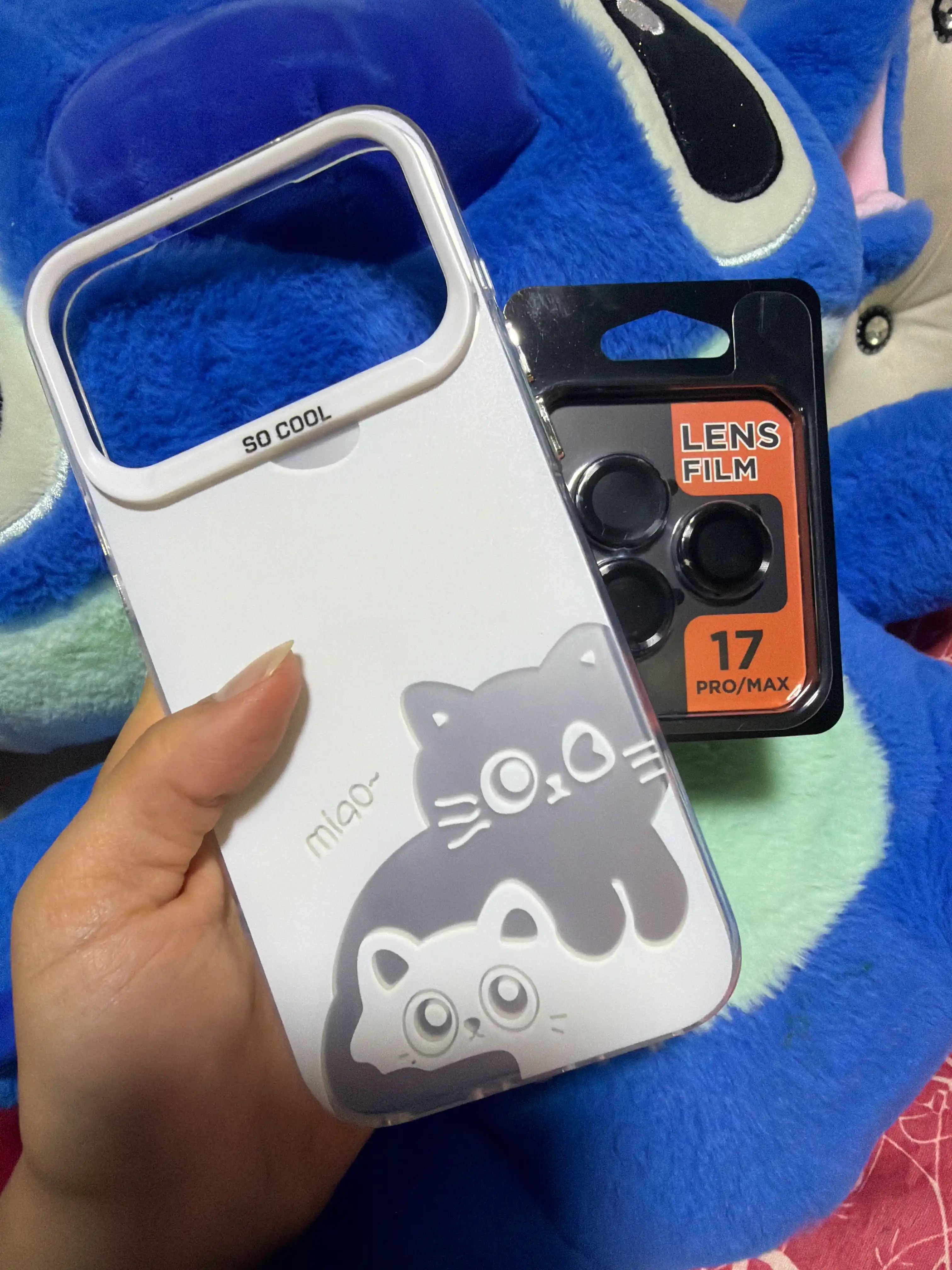 Gilof SO COOL iPhone uchun, modellari 16 va 17 Pro, Pro Max