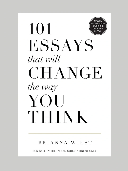 101 Essays That Will Change The Way You Think, Briana Wiest английский язык