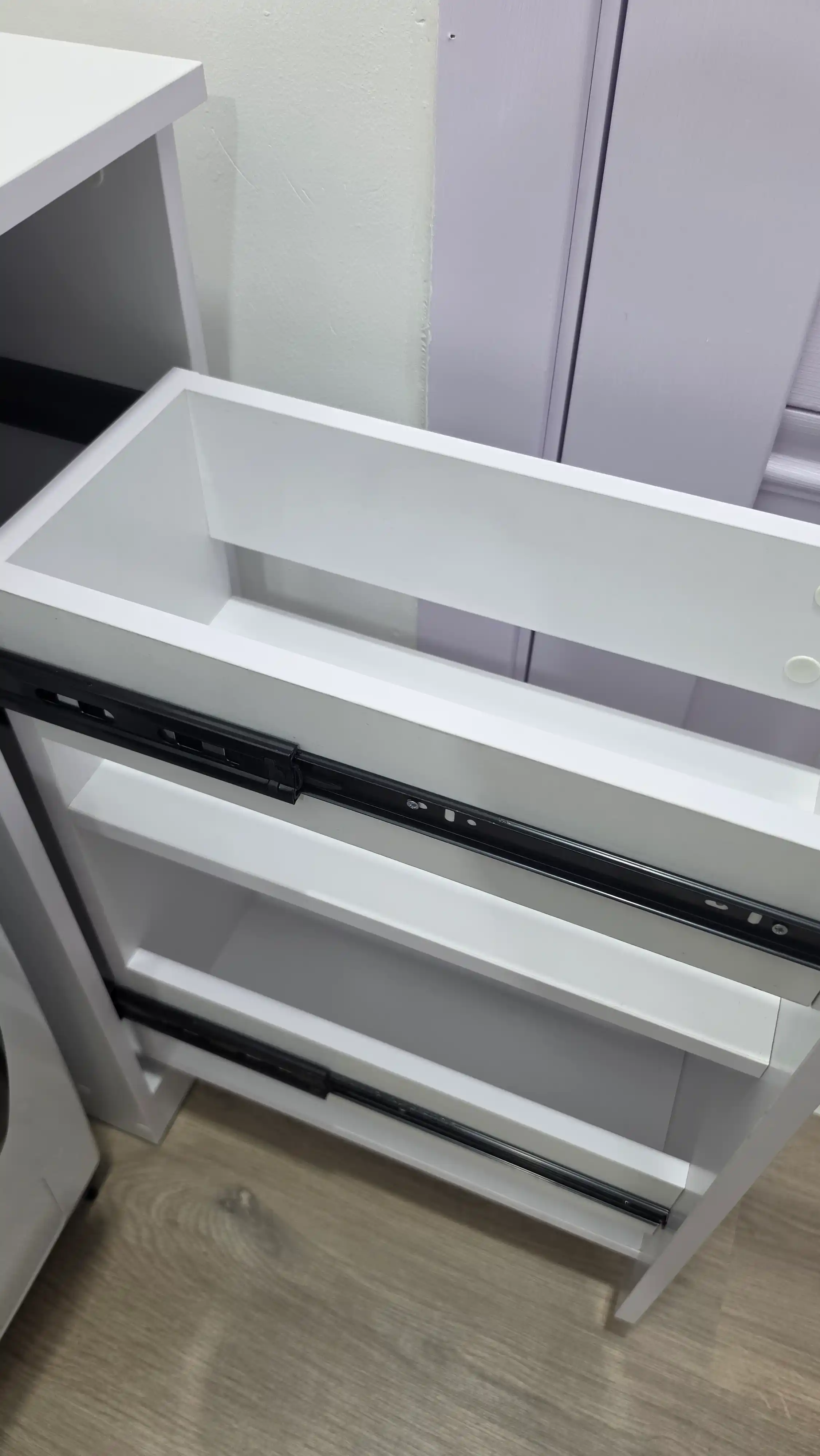 Тумба для ванной комнаты, ACACIA, компактная, с 2 отделениями, 75x45x25 см