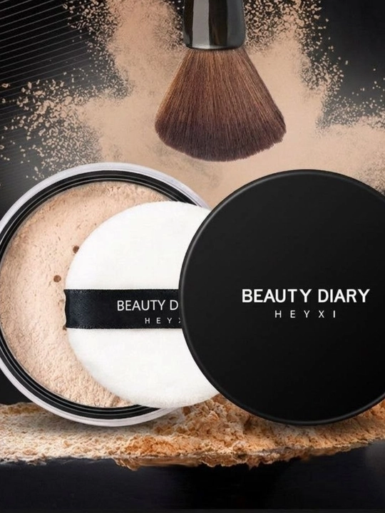 Рассыпчатая пудра Beauty Diary Heyxi для ежедневного макияжа для женщин