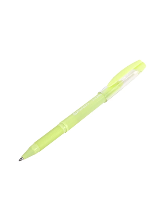 Ручка стираемая гелевая с грипом BRAUBERG X-ERASE PASTEL, СИНЯЯ, 143953