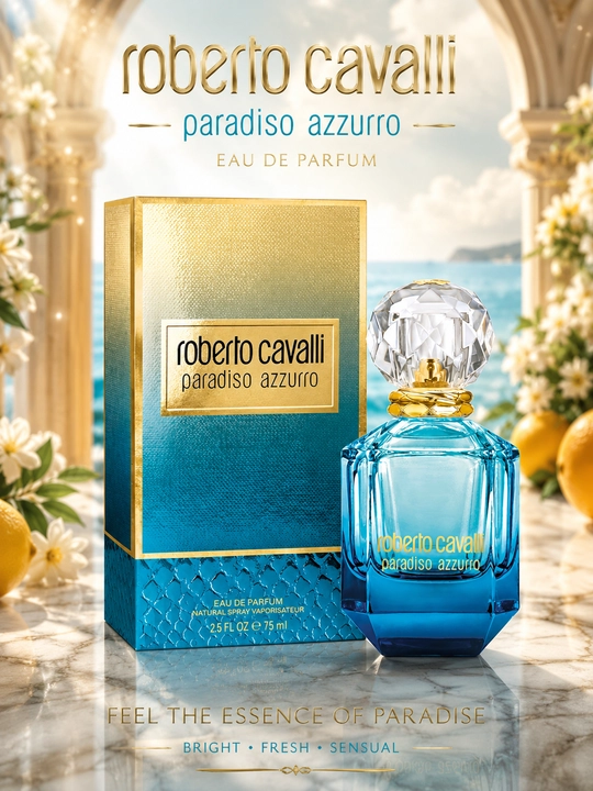 Roberto Cavalli Paradiso Eau de Parfum 75 мл женская парфюмерная вода - 