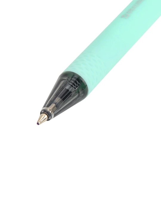 BRAUBERG "VIVID PASTEL" avtomatik sharikli ruchkasi, soft-touch korpusli, KO‘K, 144404