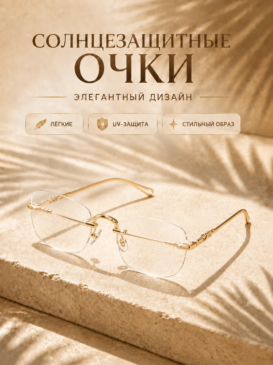 Компьютерные очки фотохром очки анти-синий свет лёгкие безободковые очки