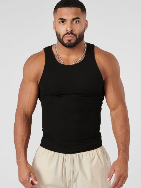 Erkaklar uchun mayka Gymshark, kompression, sport, elastik, tez quriydigan, fitnes uchun