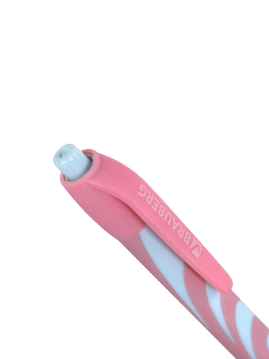 BRAUBERG avtomatik sharikli ruchkasi, KO‘K, 0,7 mm, 0,35 mm chiziq, 3 dona