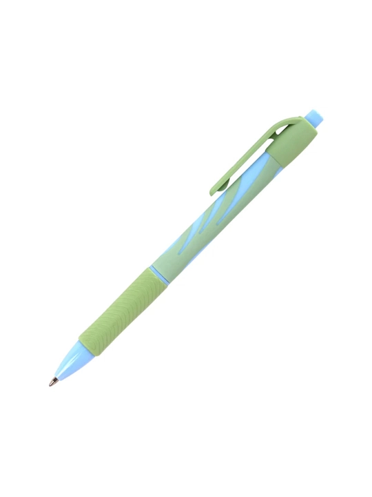 BRAUBERG avtomatik sharikli ruchkasi, KO‘K, 0,7 mm, 0,35 mm chiziq, 3 dona