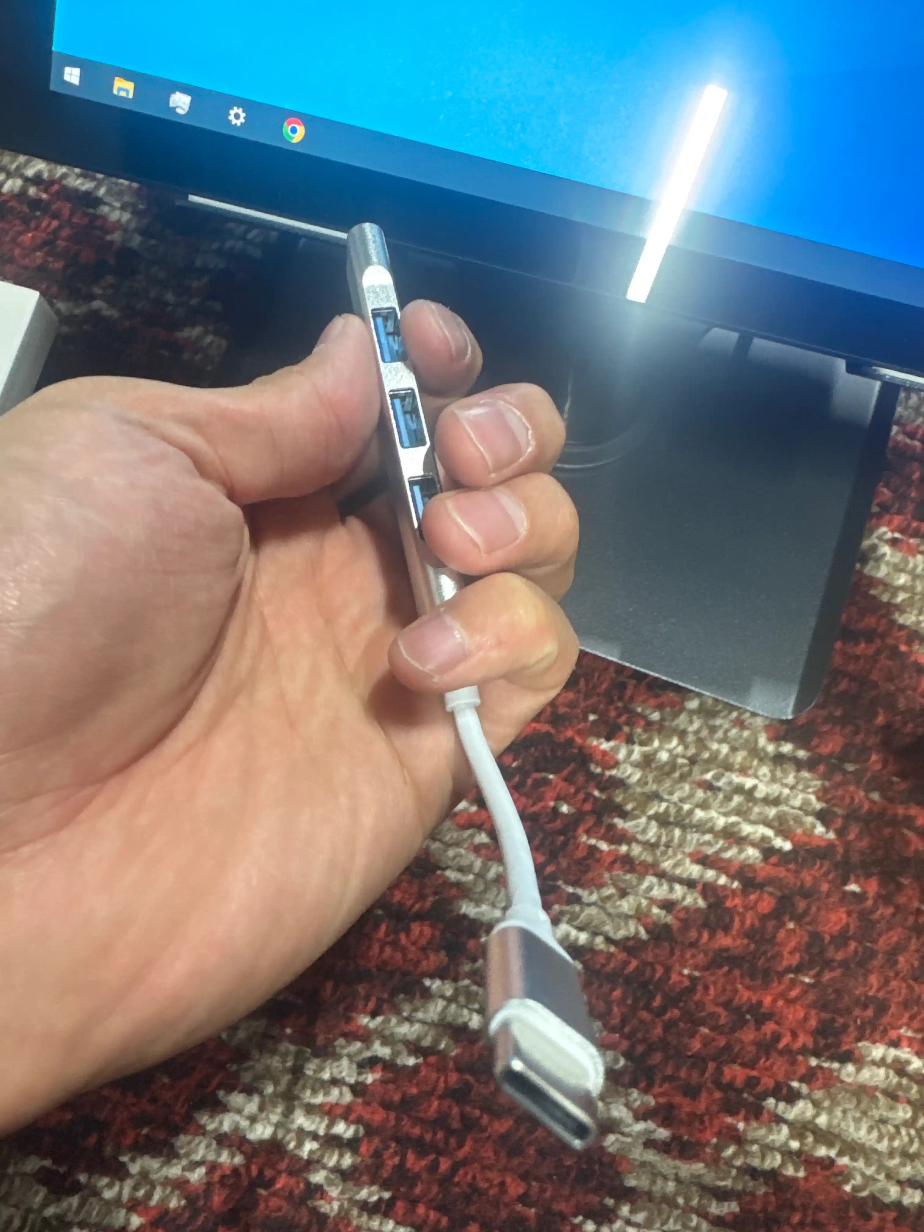 USB HUB 3.0 Type  A+C с 4 портами, USB - адаптер концентратор, переходник