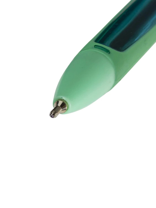 BRAUBERG "BOMB GT Pastel" moyli sharikli ruchkasi, KO‘K, rezinalangan korpusli, 143347