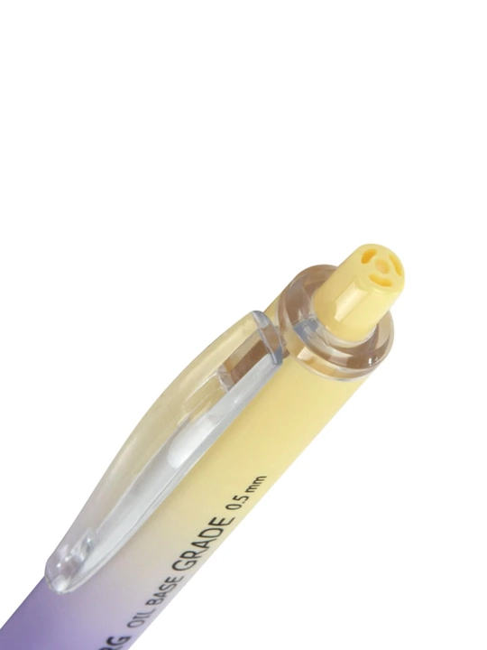 BRAUBERG "OIL-BASE GRADE" avtomatik sharikli ruchkasi, KO‘K, assorti korpusi, 144501